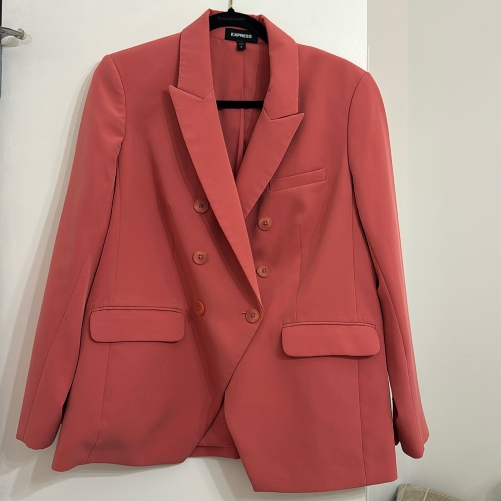 Express Coral Blazer